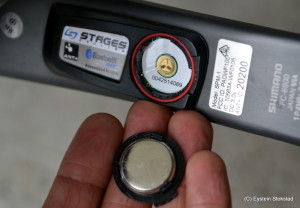 Batteriet kan man enkelt skifte ut selv uten ekstra verktøy - og må gjøres hver 200. time, ifølge Stages. 